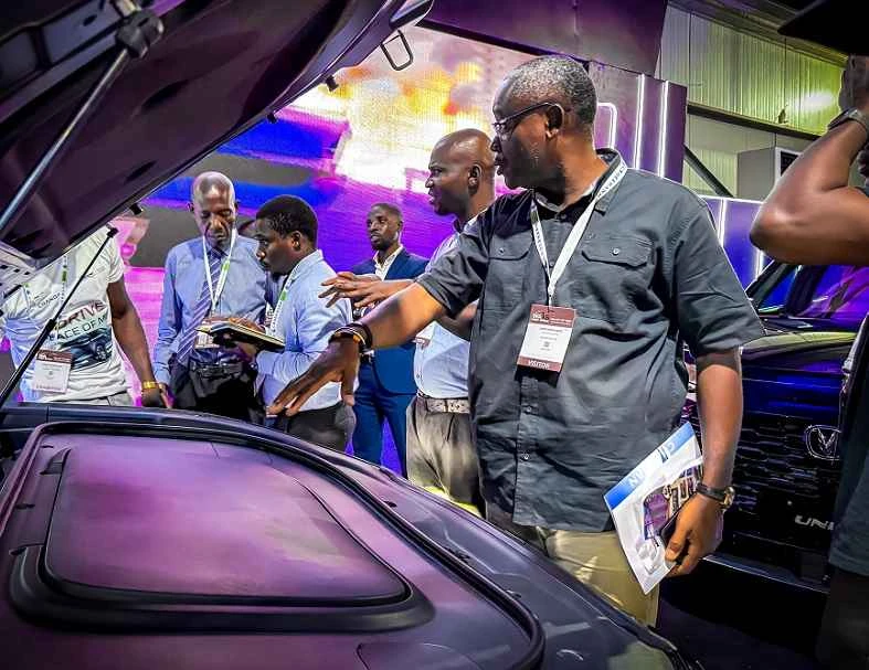 Themenspektrum der Ausstellung auf der Westafrikanischen Automobilmesse 2026 in Nigeria
