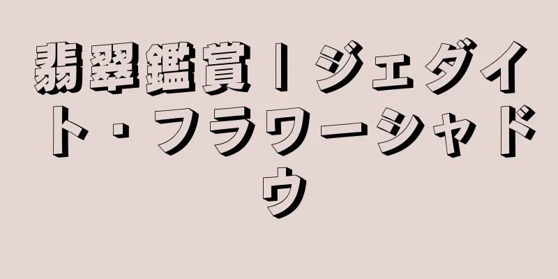 翡翠鑑賞 | ジェダイト・フラワーシャドウ