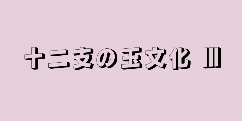 十二支の玉文化 Ⅲ